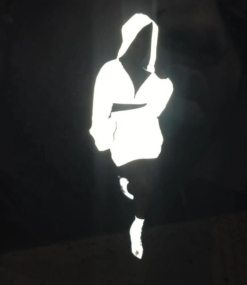 

Fashion Reflective Zipper Hooded Women Two Pieces Sets 2019 Autumn Reflective Hoodies Short Skirts Zip Pockets Female Sets, N/a