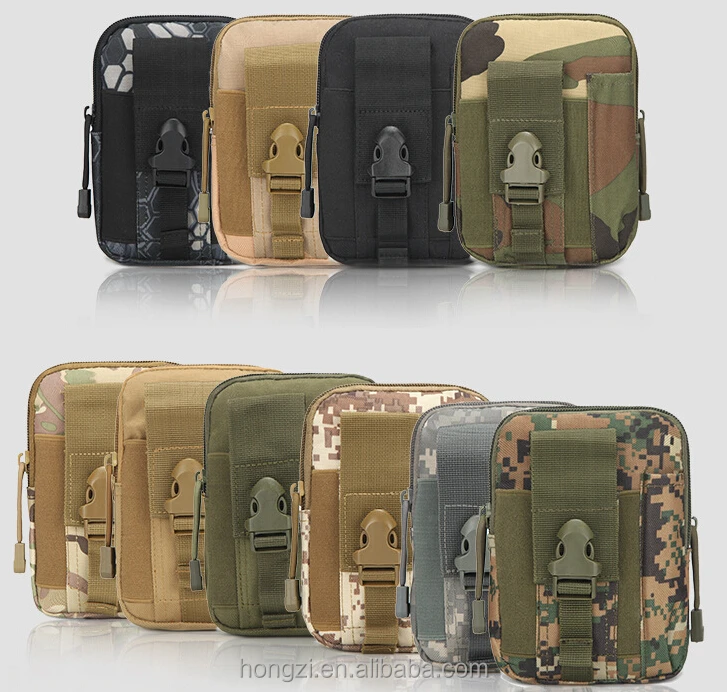 

Molle tactical military fans Sport Waist leg Bag Fanny Pack Belt Mobile Phone Case for Note9 800D CORDURA bag