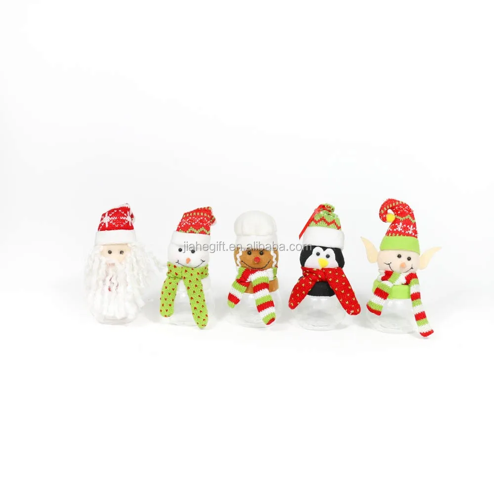 Wholesale Christmas Snowman And Animal Design Candy Jar - Buy Candy Jar