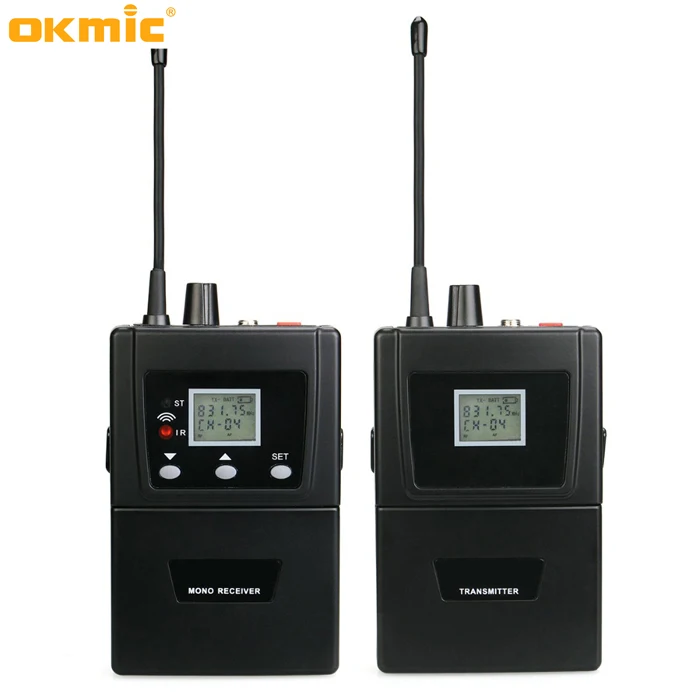 

Direct buy China professional wireless uhf long range tour guide system Simulaneous Translation System Equipment, Black