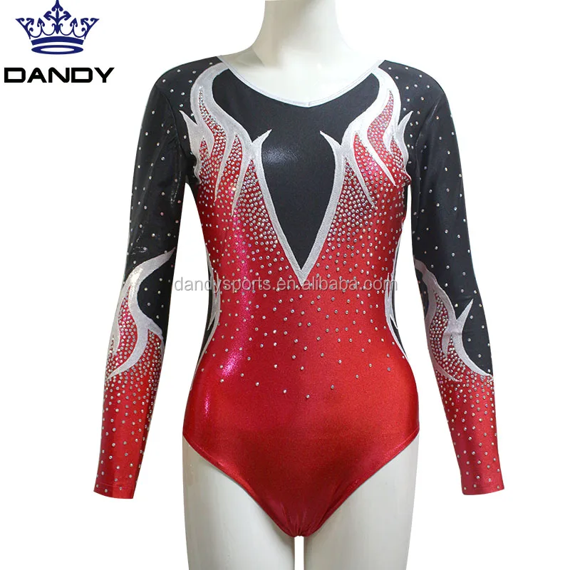 Special Design Girls Gymnastic Leotards Wear Customized Cheap Dance