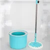 brown, blue Color spin bucket mop for home cleaning floor mop