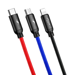 Baseus Original Design 3 1 USB Fast Charging Cable 1.2M