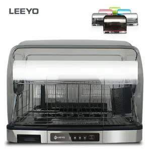 Image of Electric dish drying machine with warm air ,stainless dish rack,bowl rack