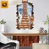 Eco-friendly Digital Printing home Decoration 3d Adhesive PVC Decal Sticker wall sticker