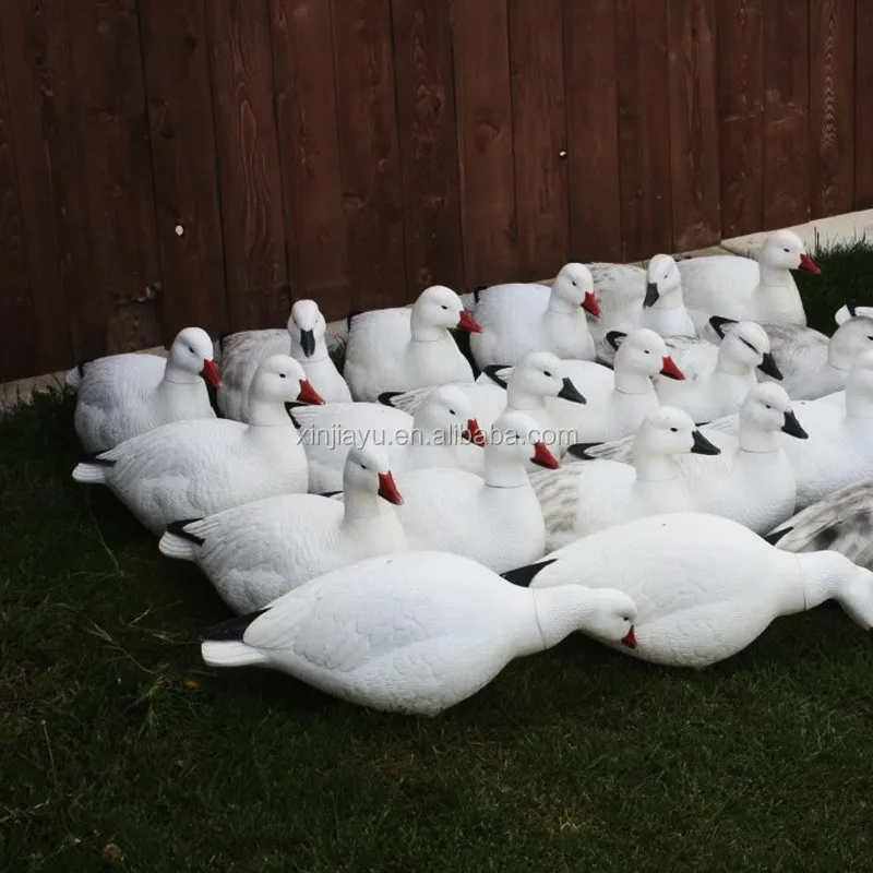 

Soft eva foam material goose decoys for decoy garden decoration