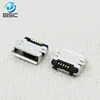 SMD micro usb 2.0 female charge socket connector 5-pin AB type with factory directly price