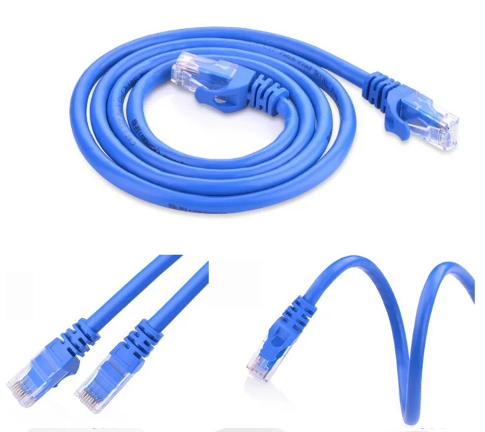 2019 UTP cat 5 cat5e network cable patch cord 26awg 4pairs communication cable