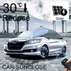 SUNCLOSE Factory car electric motor windshield sun blocker car static cling sunshade for hatchback car