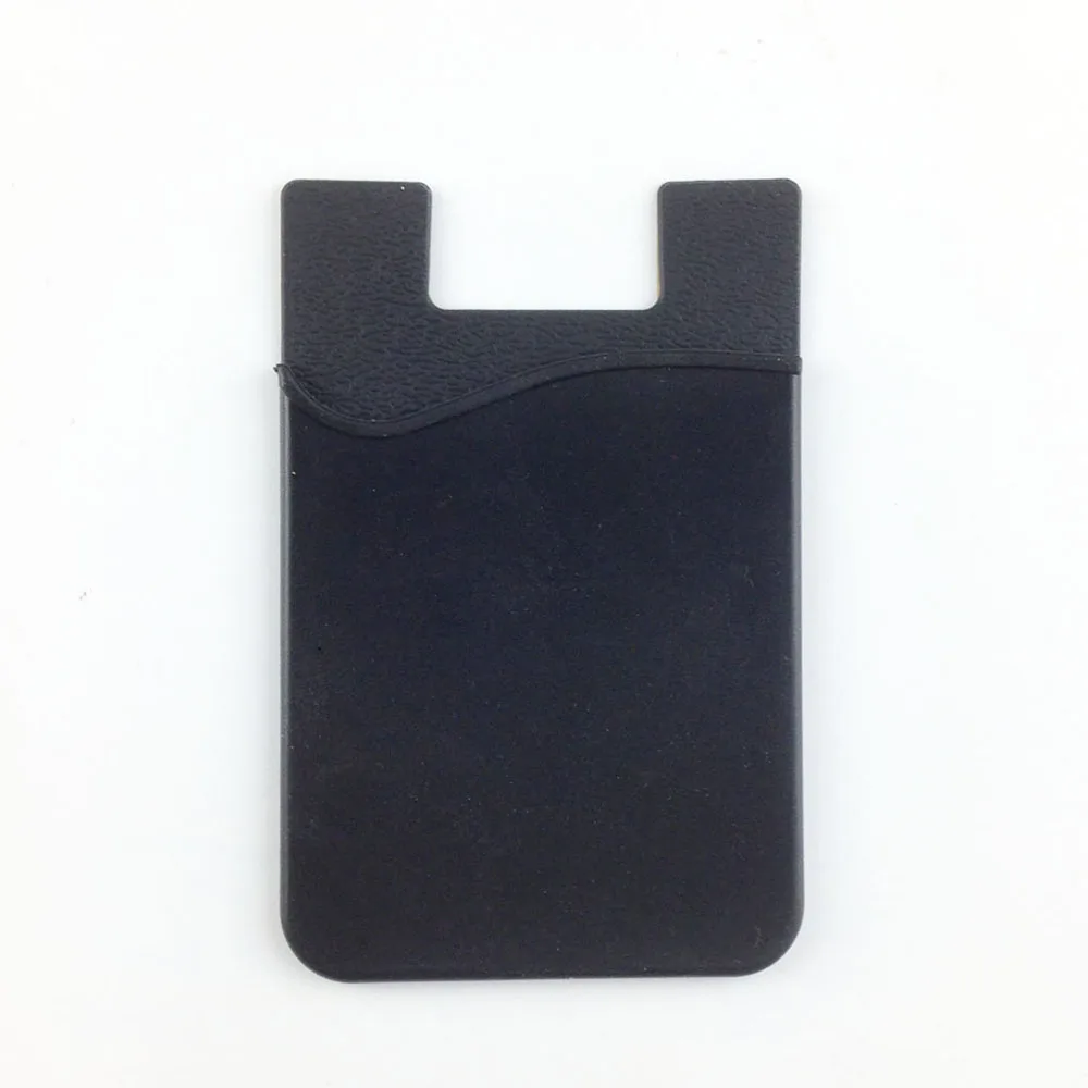 

New Gadgets 2021 Sticker Card Holder Wallet Smart Wallet Mobile Card Holder, Silicone color