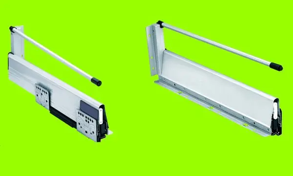 家具阻尼抽屉滑轨的软关闭垂直滑动导轨