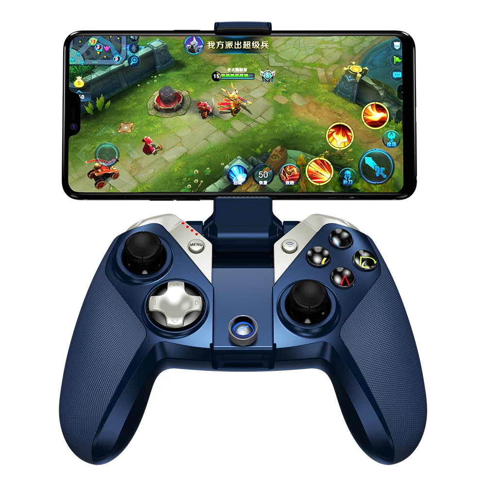 

GameSir M2 MFi Bluetooth Joystick Game Controller For iOS iPhone Apple TV, Blue;red