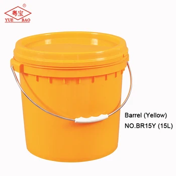 plastic bucket containers