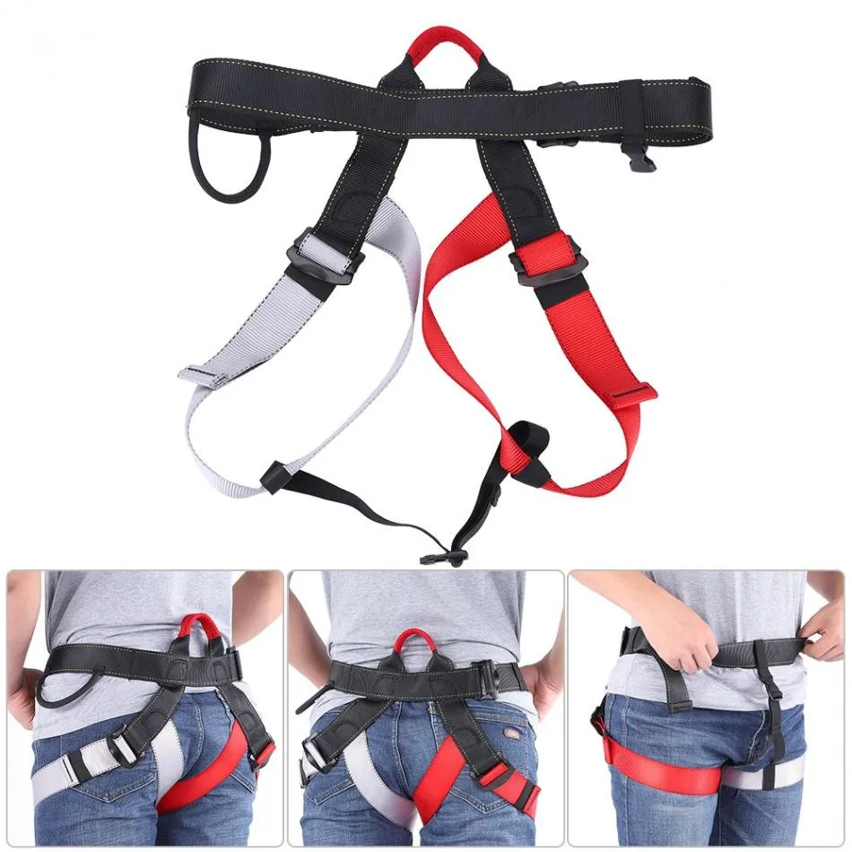 Fire Rescue Rappelling Equipment Outdoor Climbing Harness Safe Seat Belt for Rock Climbing Mountaineering 