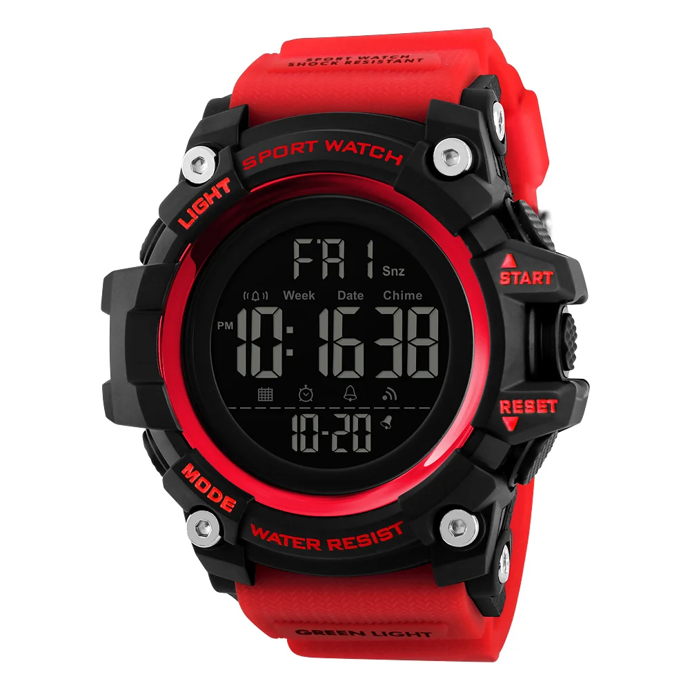 

SKMEI 1384 popular high quality watch promotional wrist watches outdoor sport digital wristwatch, 5 colors