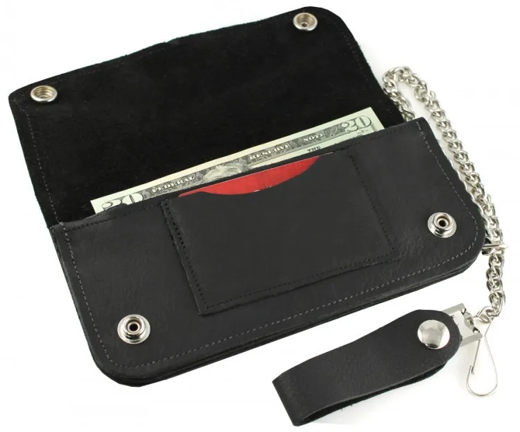 mens wallet with chain