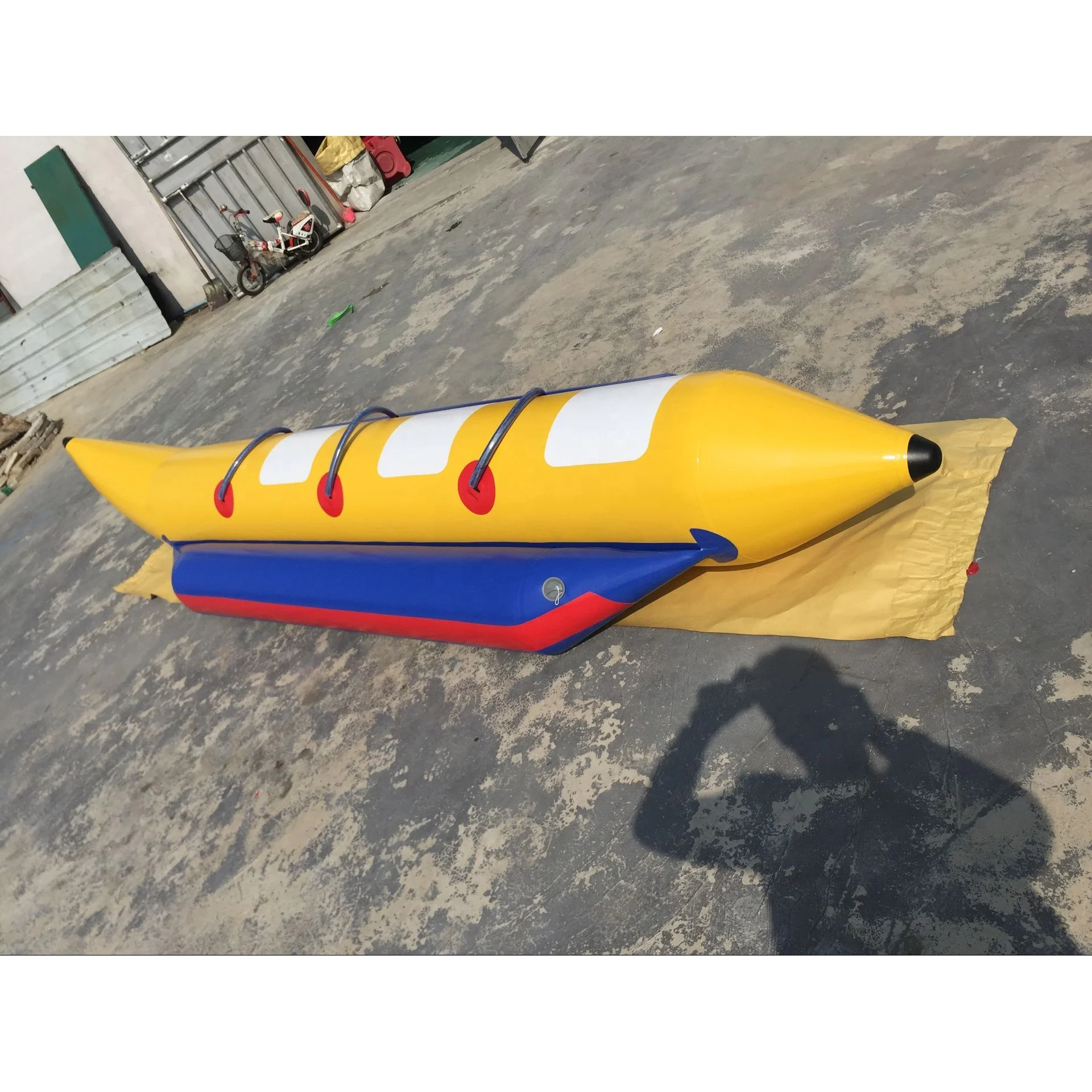 耐用水上运动充气海香蕉船,充气飞鱼出售