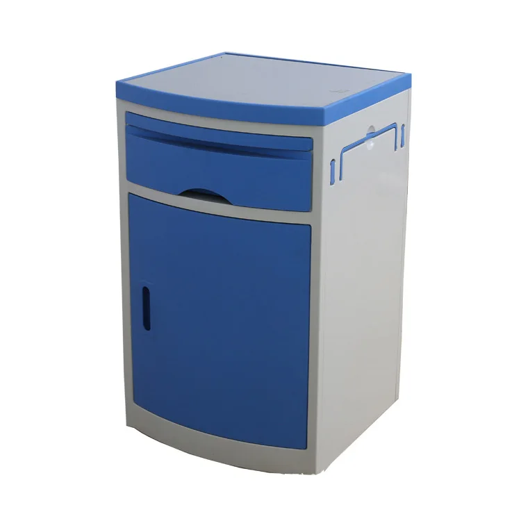 Metal Hospital Patient Side Table And Lockers Standing Abs