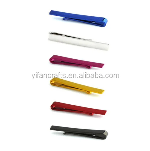 

New Necktie Bar Men's Wedding Business Metal Tie Clip 6 Colors, Custom color