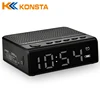 New design home best audio wireless speaker wireless portable wireless speaker clock /alarm/FM radio MX-19