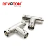 type 3 three BNC female jack RF coaxial connector adapter cable/BNC Jack to Jack connector