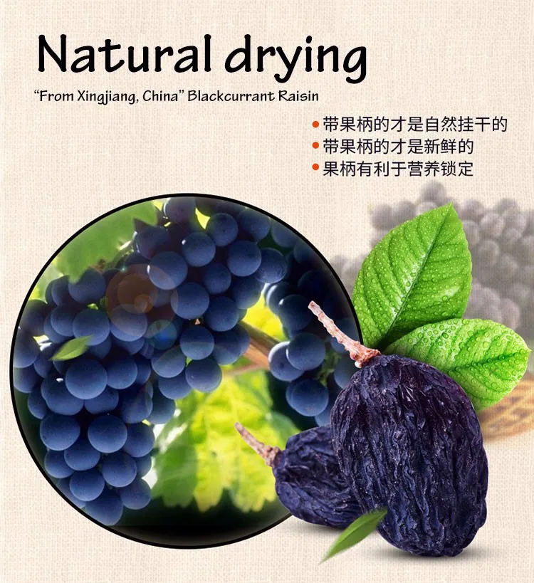blackcurrant raisins