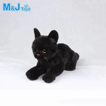 black cat toys plush