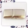 Stainless Steel Magnetic Clasps for Flat Plain Leather Bracelet Making
