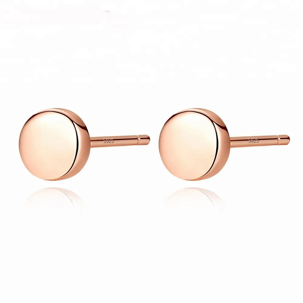 

14k 18k gold plated wholesale girls silver 925 earrings