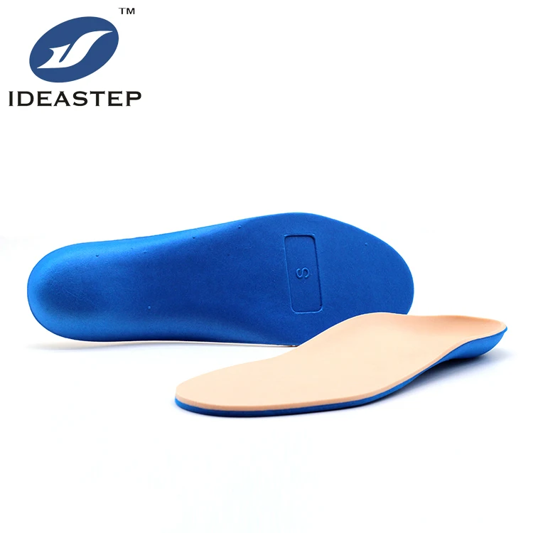 

Ideastep factory price cushioned arch support diabetic foot care comfortable medical diabetic heat moldable help insole, Beige+blue
