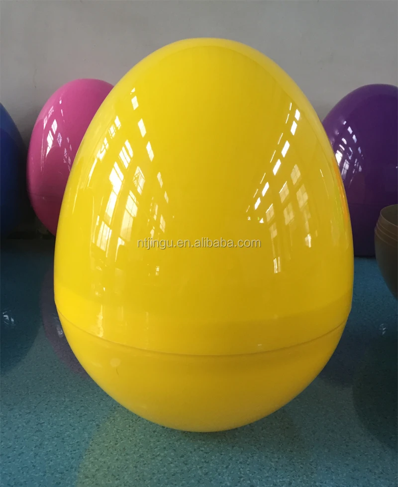 
Wholesale Colorful Festival Big Large Plastic Easter Eggs 
