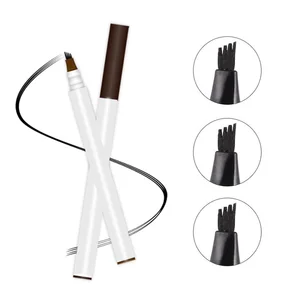 OEM Fork Tip Liquid Microblad Eyebrow Tattoo Pencil Waterproof Eyebrow Pencil Private Label