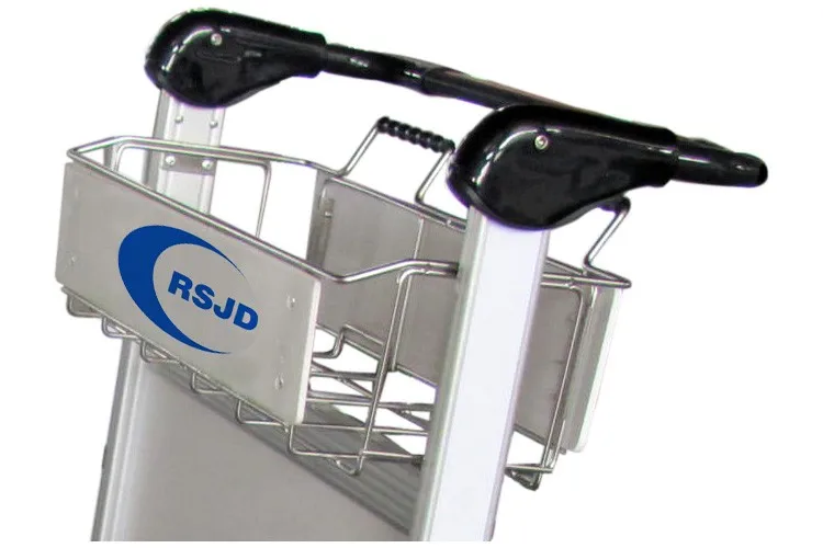 
3 wheels aluminum airport trolley 