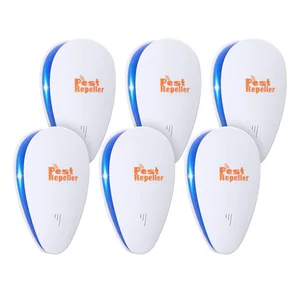 Image of 24-120 KHZ Ultrasonic Pest Repeller Indoor Ultrasonic Pest Control Electronic US UK EU Plug In Repellent Indoor for Insect