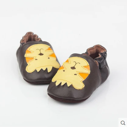 

11.11 Christmas 0-1Age Genuine Soft Leather Infant Shoes Slippers Toddler Skid-Proof Baby Boys Girls shoes First Walkers, Black/gold/pink