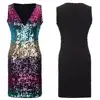 Polypropylene Spandex Polyester evening dress Slim & Step Skirt Short breathable 304317