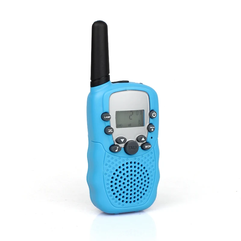 

3-5KM Off price blue wakie talkie ES-T388 license free wireless mobile walkie talkie phone kids survival walkie talkie