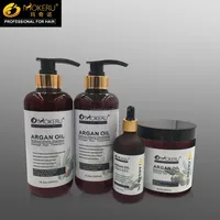 

Wholesale Anti hair loss nourish natural essential shampoo conditioner hair mask with Argan oil