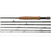 High carbon fly fishing rod with aluminum reel