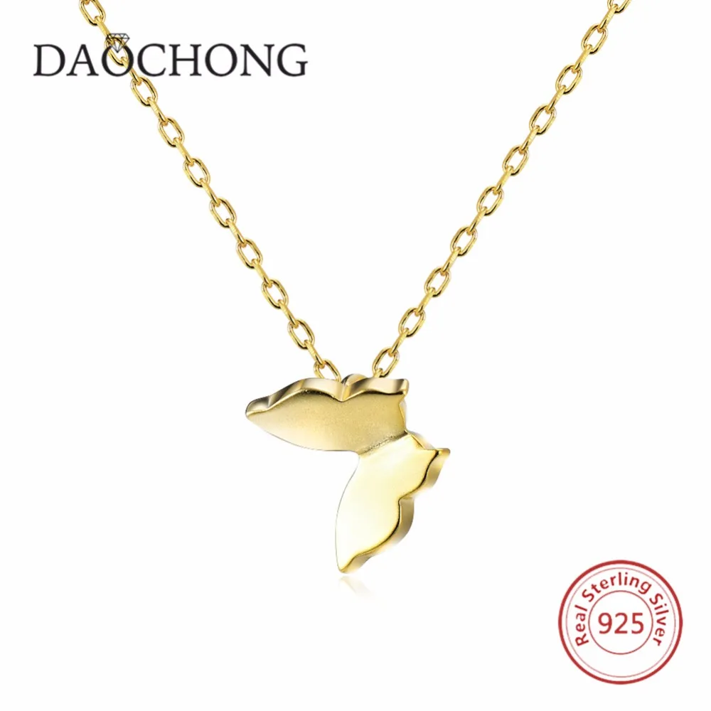 

Butterfly Shape 14K Gold Plated Sterling Silver Cute Animal Necklace