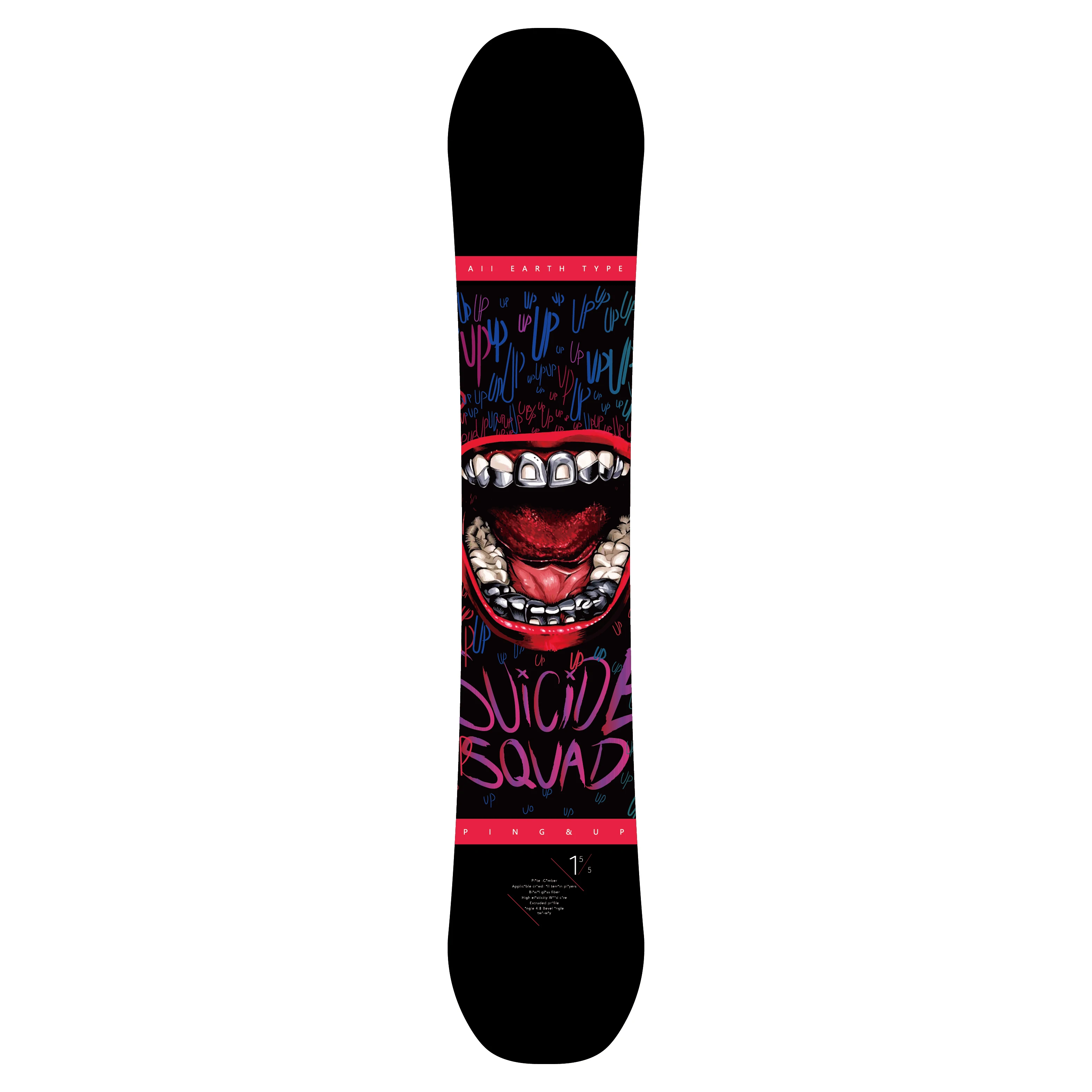 2019 new style custom all moutain snowboard with bindings
