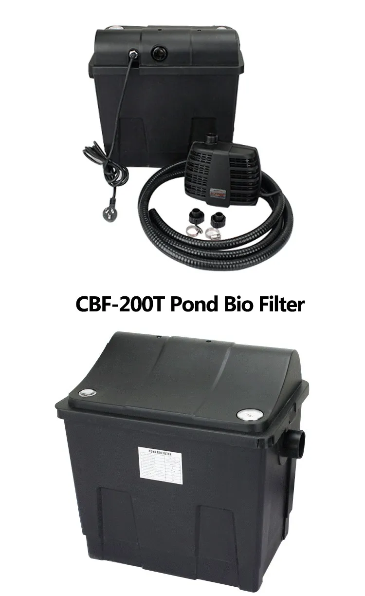 Sunsun ( Cbf-200t ) 6000l/h Rotary Drum Filter Koi Pond - Buy Rotary ...