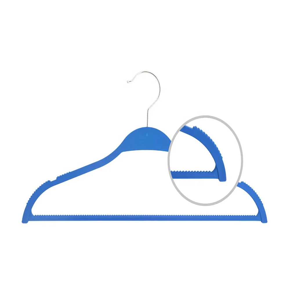 2019 Rubber Coating Hanger Plastic Coat Fashion Hanger Buy Rubber