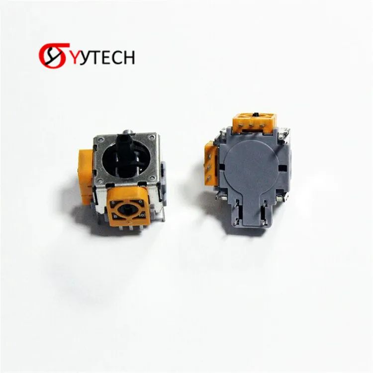 

SYYTECH Replacement Repair Part Game Controller Accessories Analog Thumbstick 3D Joystick for XBOX 360 Ganeoad, Yellow