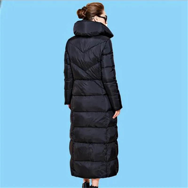 Europe 2016 font b Winter b font New Fashion Women White Duck Down Jacket Temperament Thicken