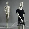 Price cheap customized china maniquies abstract full body standing curvy egg head fiberglass female mannequin for display