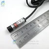 FU680ACX-GD10 680nm 0.1~12mW red cross hair line + laser diode module light adjustable focus with 5.5*2.1mm laser head tube
