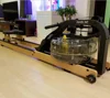 2018 Hot Sale High Quality Cardio Gym Fitness Equipment Wood Commercial Water Rower Rowing Machine