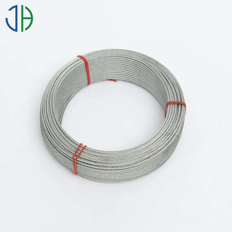 Galvanised Wire Rope 50 Metre of 10mm of 6x19Construction Handy Straps 