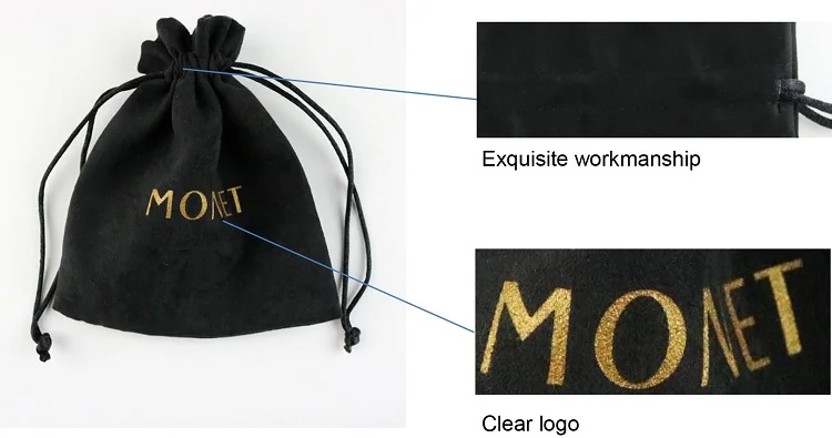 Free Sample Small Moq Wholesale Custom Velvet Ts Bag Buy Velvet